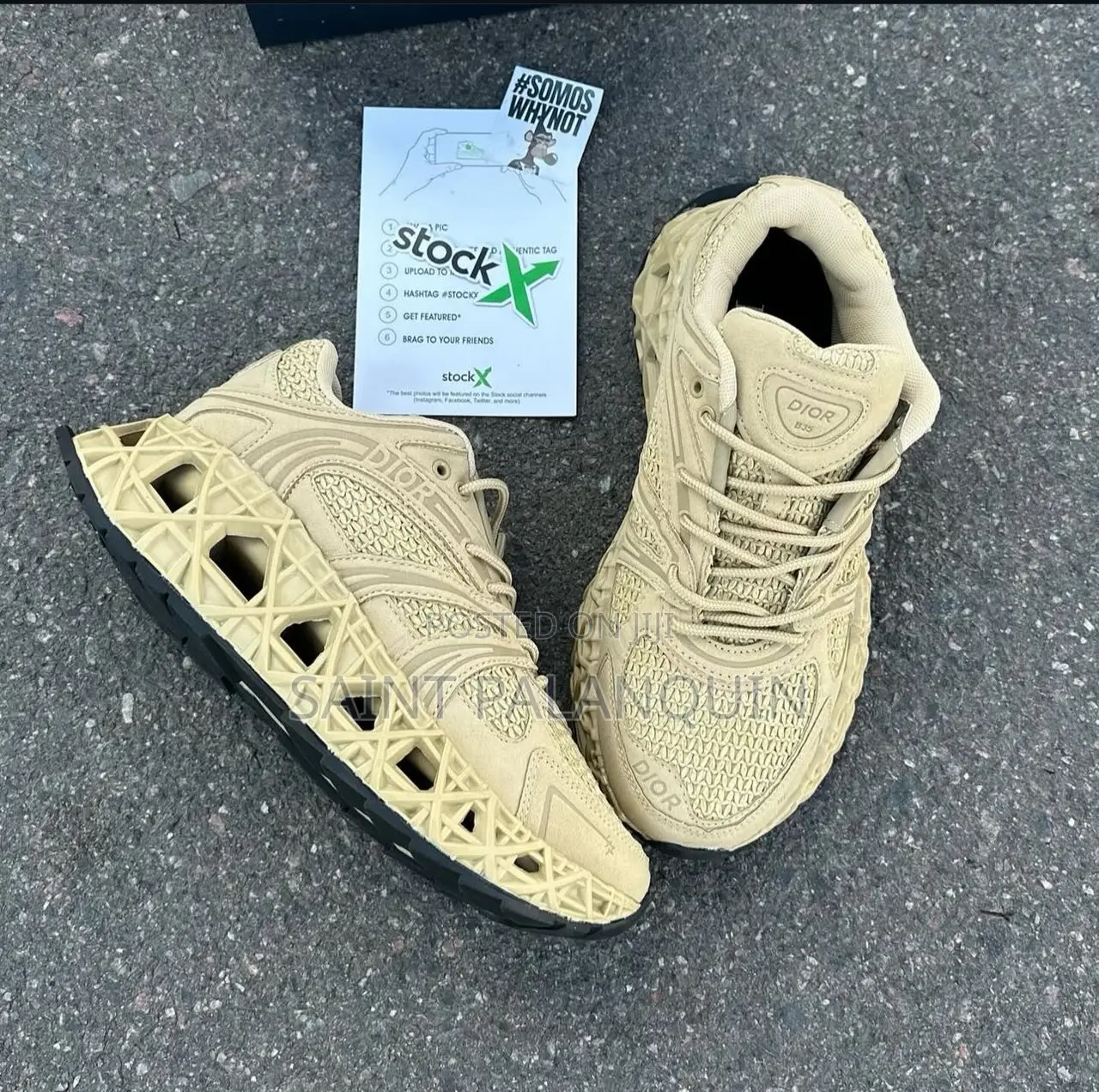 Dior B35 Nxxt Sneaker In Technical Fabric And Mesh