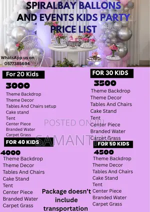 Ballon Decor and Event Services