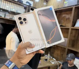 New Apple iPhone 16 Pro Max 256 GB Gold