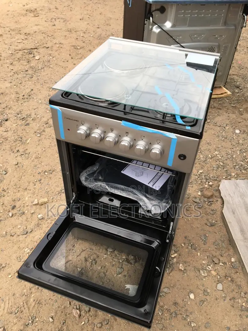 Volcano 50×50 2 Gas + 2 Electric Cooker With Oven