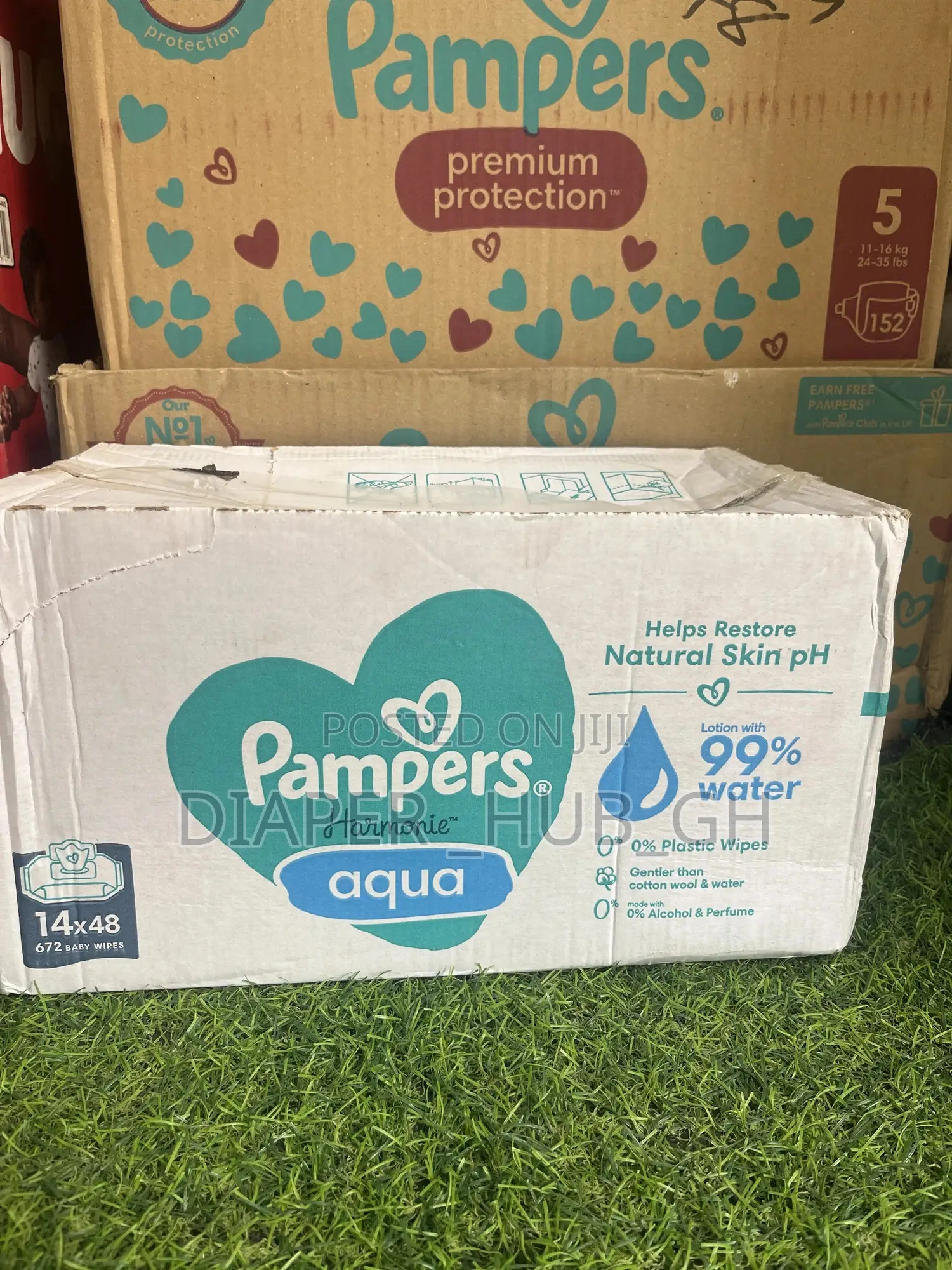 Pampers Aqua Harmonie Babywipes