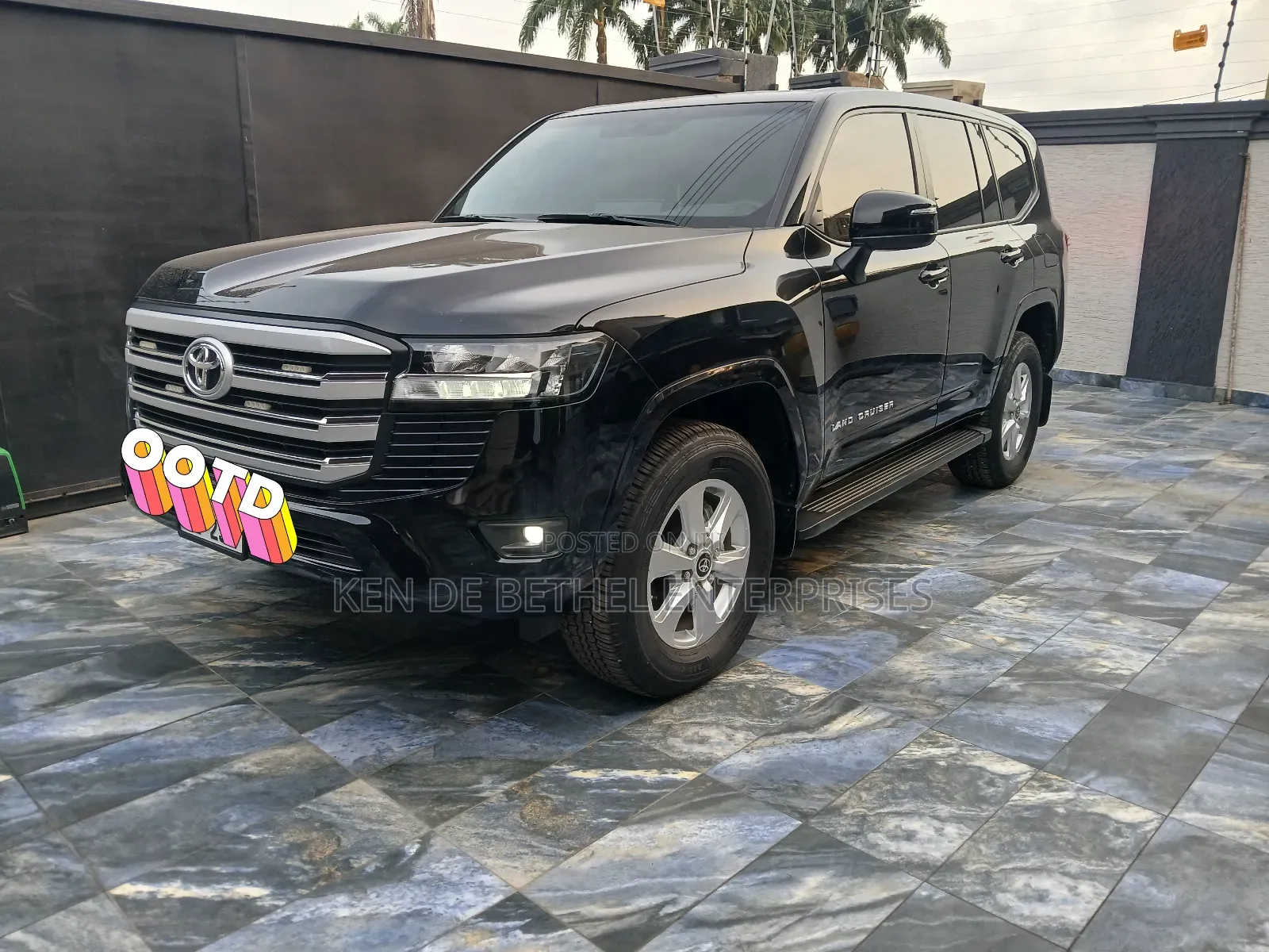 Toyota Land Cruiser 2025 Black