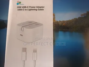 3-pin iPhone Type C Fast Charger, Quality Assured