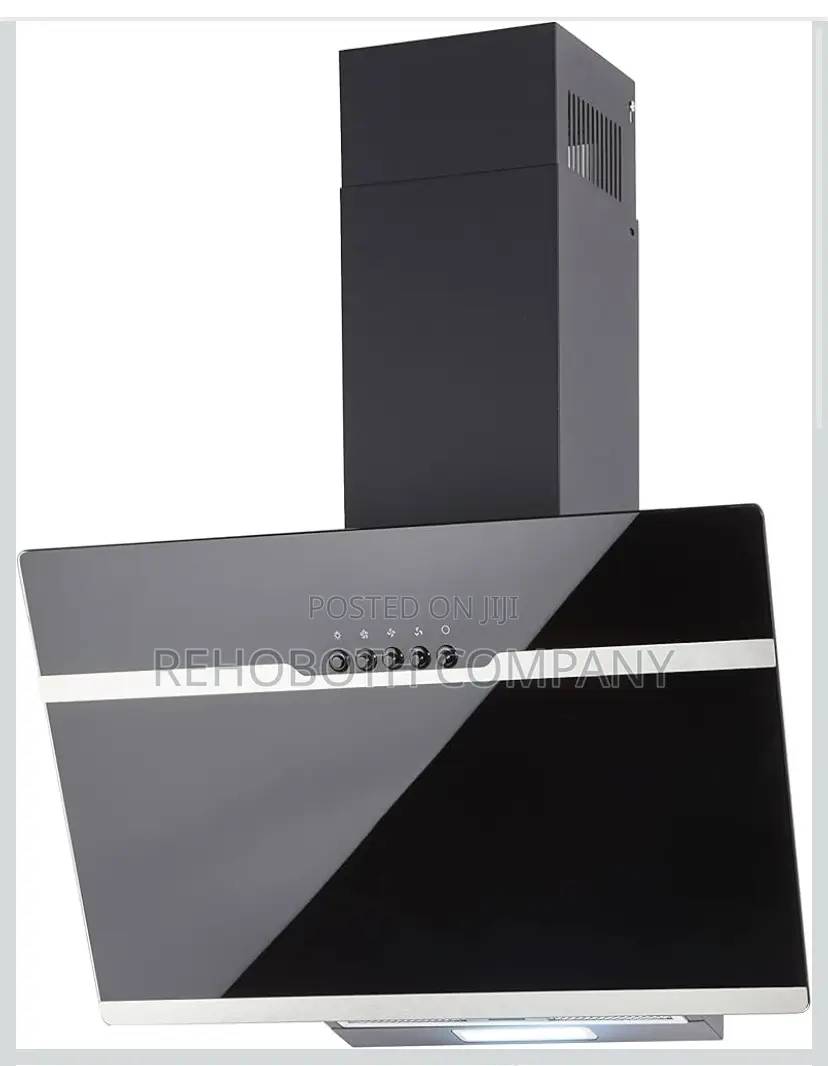 PKM S23-60 Abpx Slanted Hood | Cooker Hood | Glass | Black Width 60 Cm