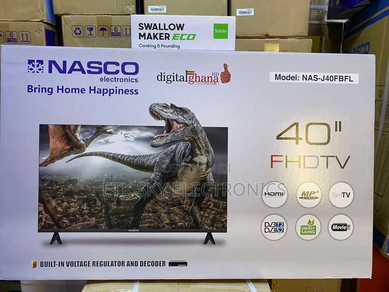 Shop New Nasco 40” Led FHD Digital Satellite Tv