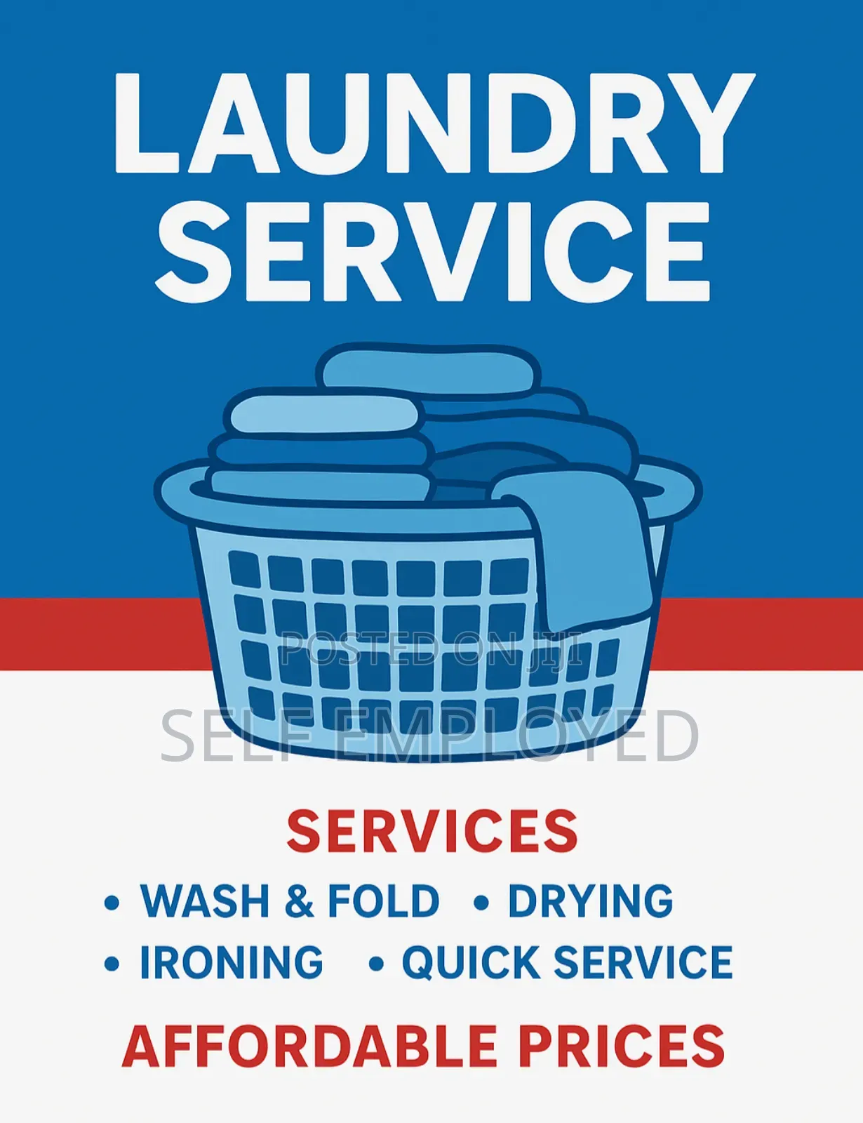 Affordable and Convenient Laundry Service
