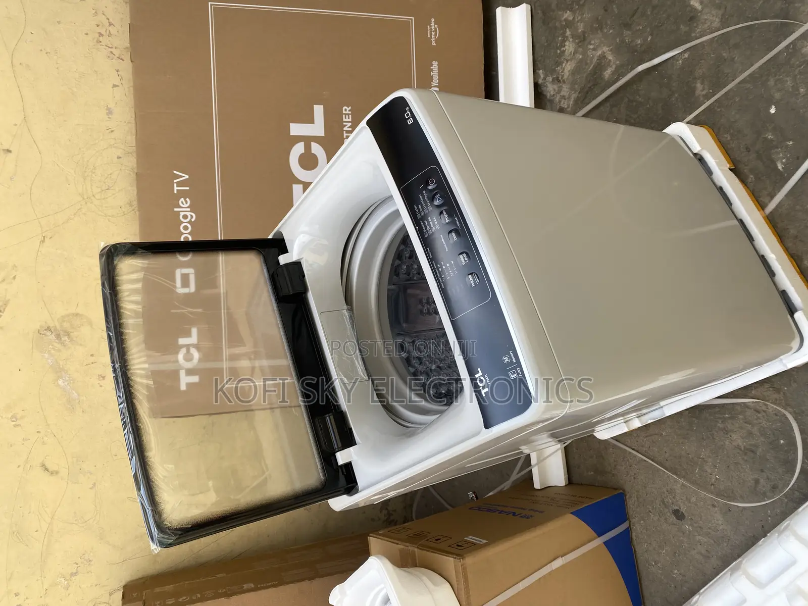 Well Made TCL 9kg Top Load Washing Machine