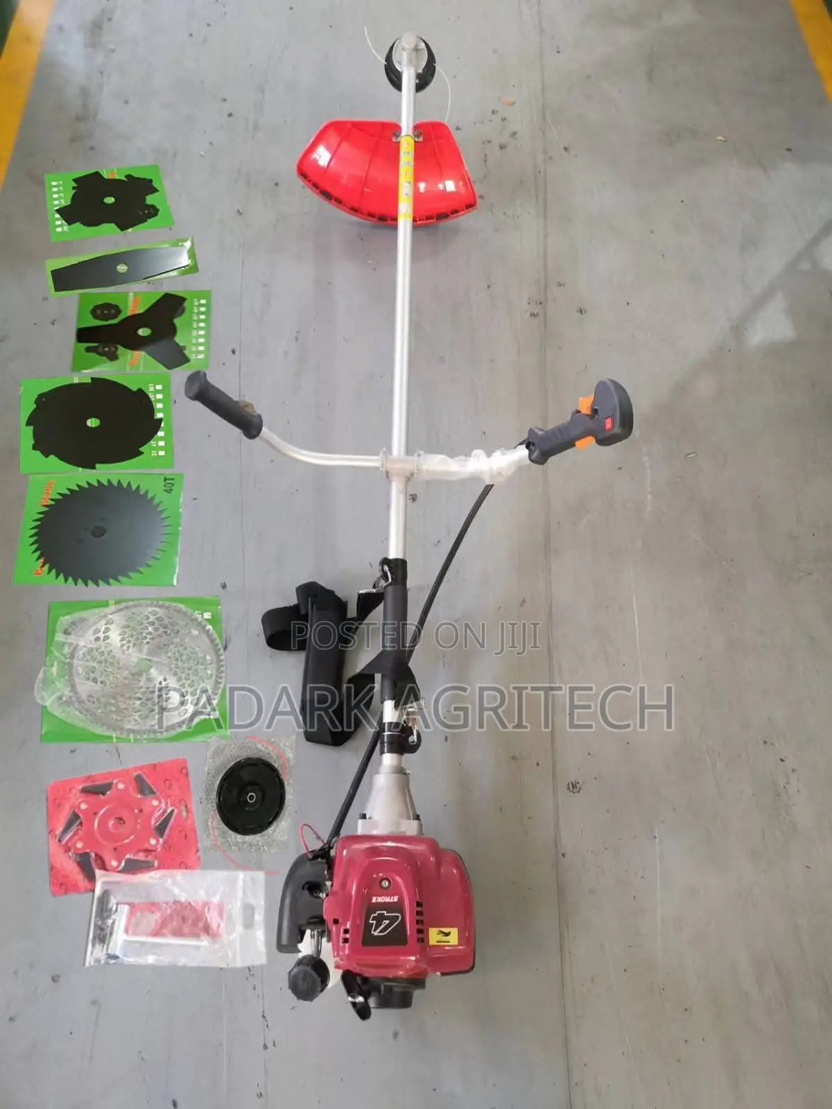 Side Pack Brush Cutter With 6 Blades