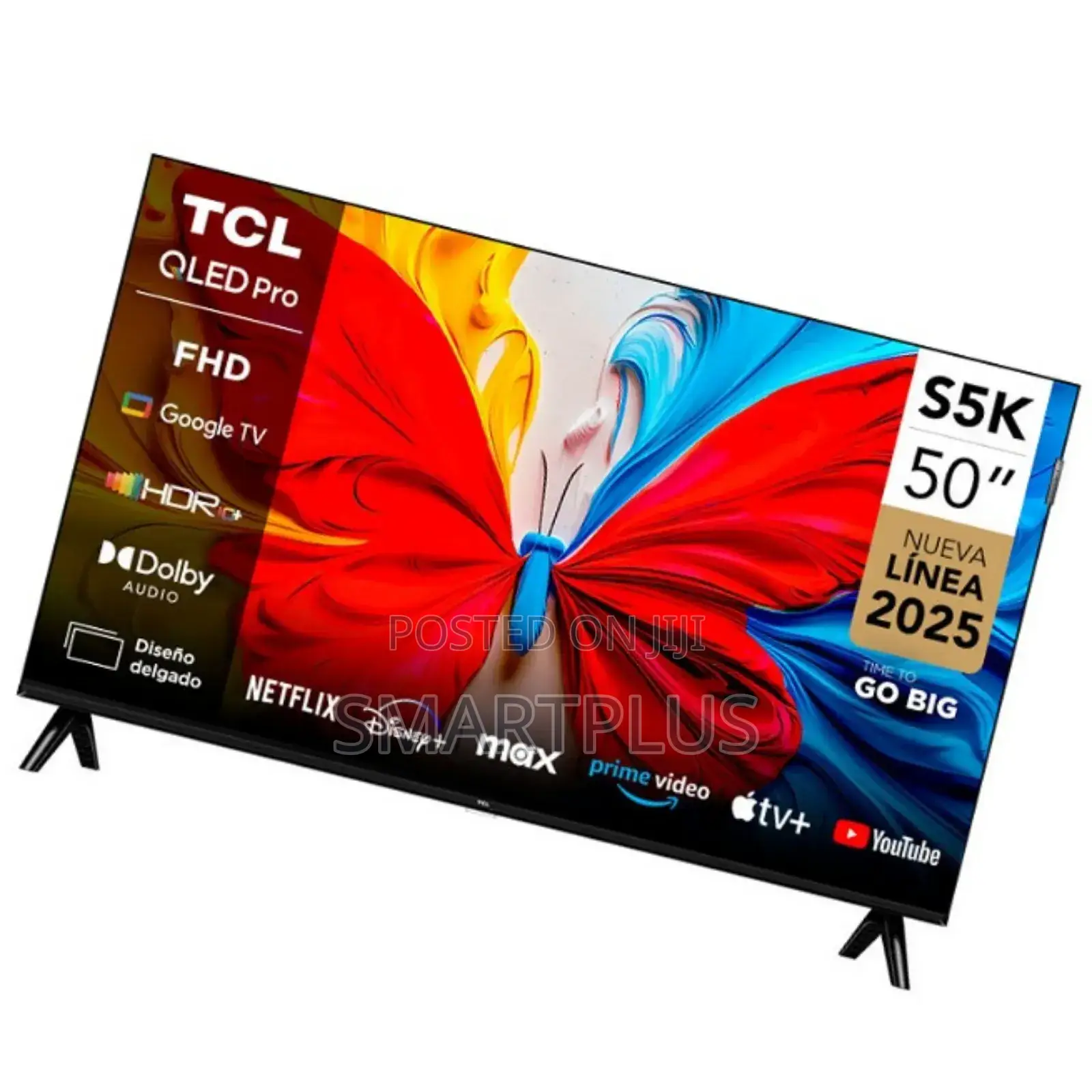 TCL 50 Inch Android Smart Qled Television 50s5k
