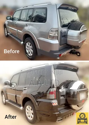 Upgrade Face-Lift Mitsubishi Pajero to Latest Shape