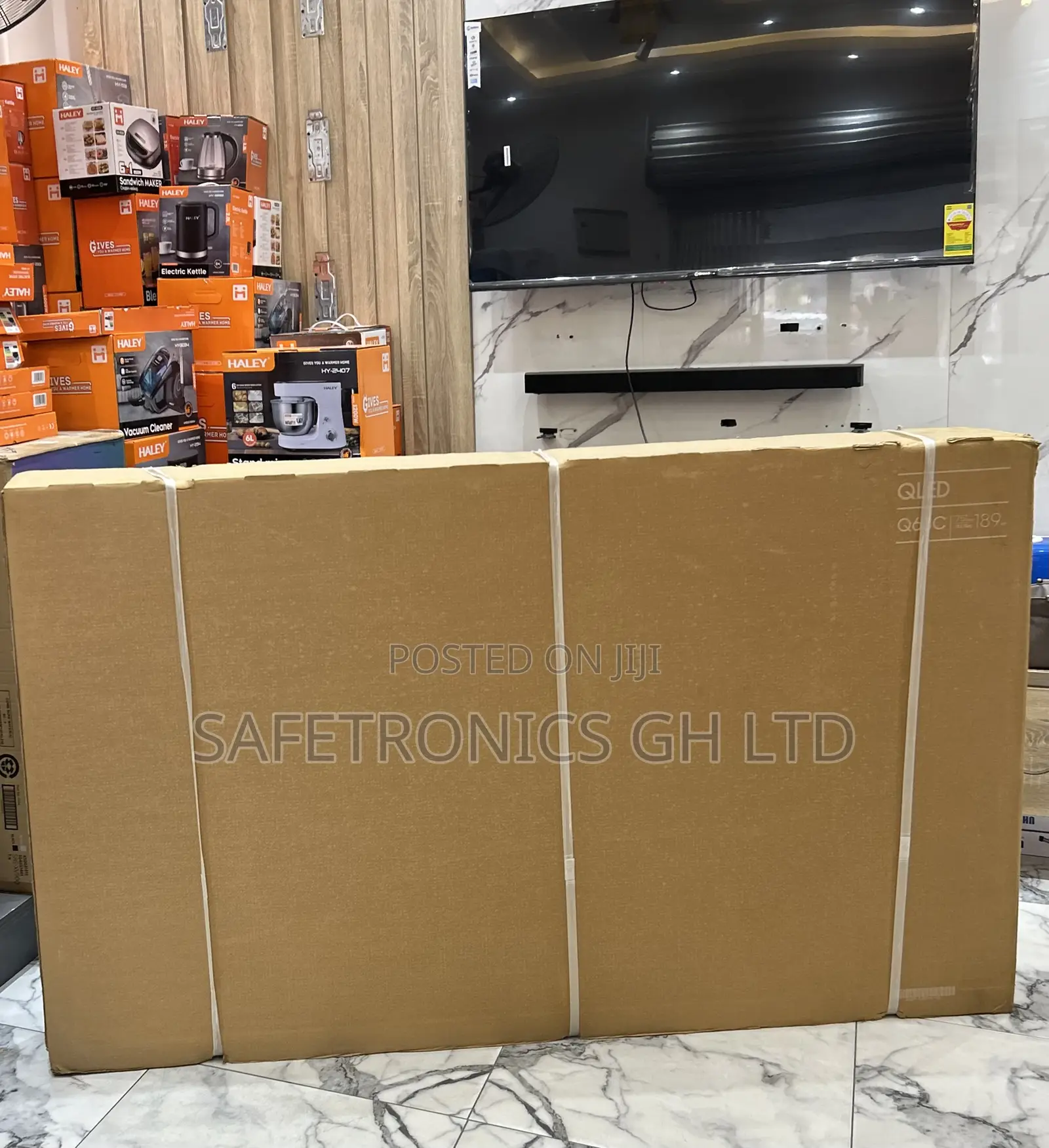 Kindly Check 75” Qled Q60c Samsung Smart 2024 Model Tv