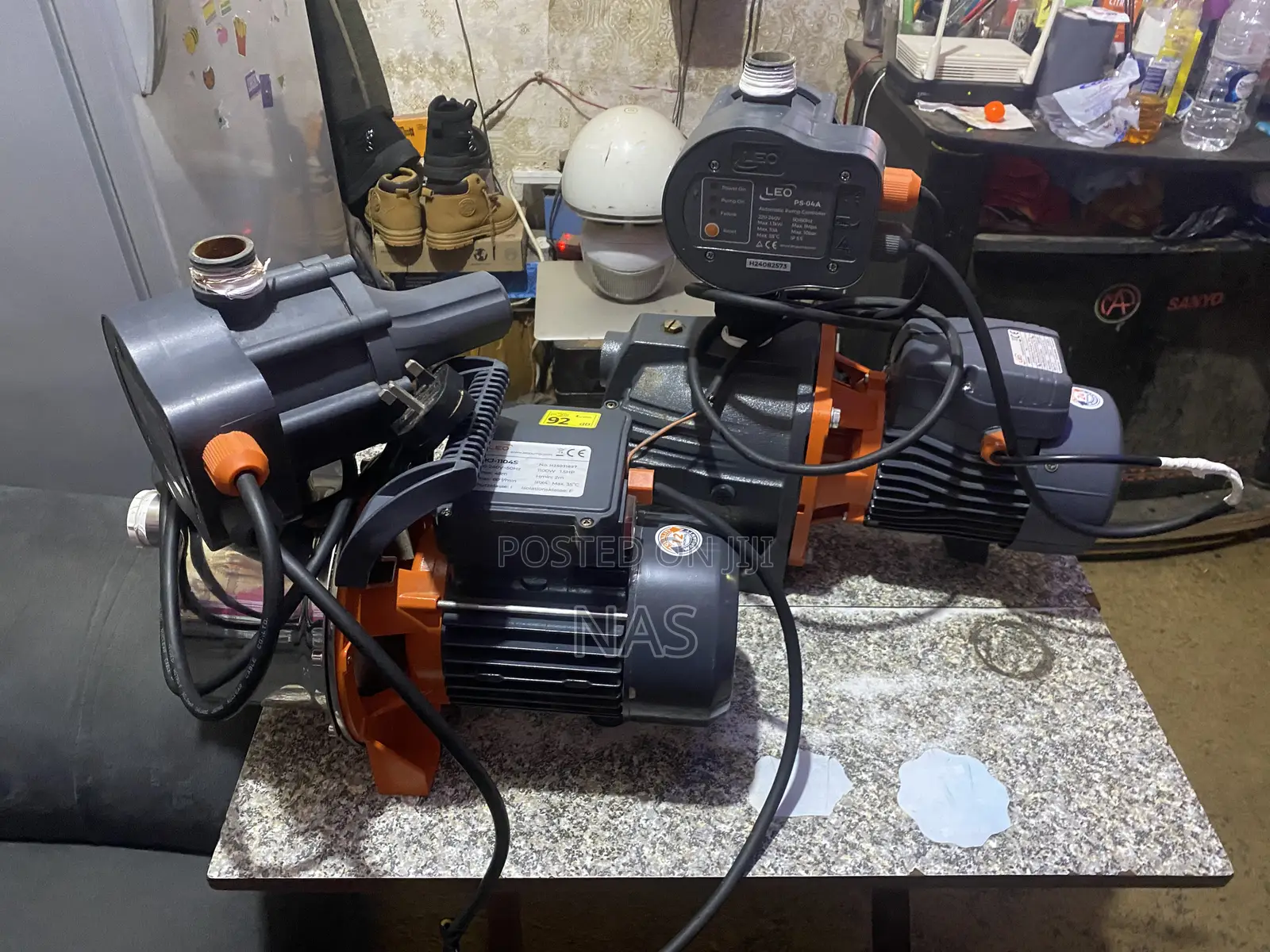 1.5hp Stainless Steel Complete Leo and 1.5hp Complete Cast