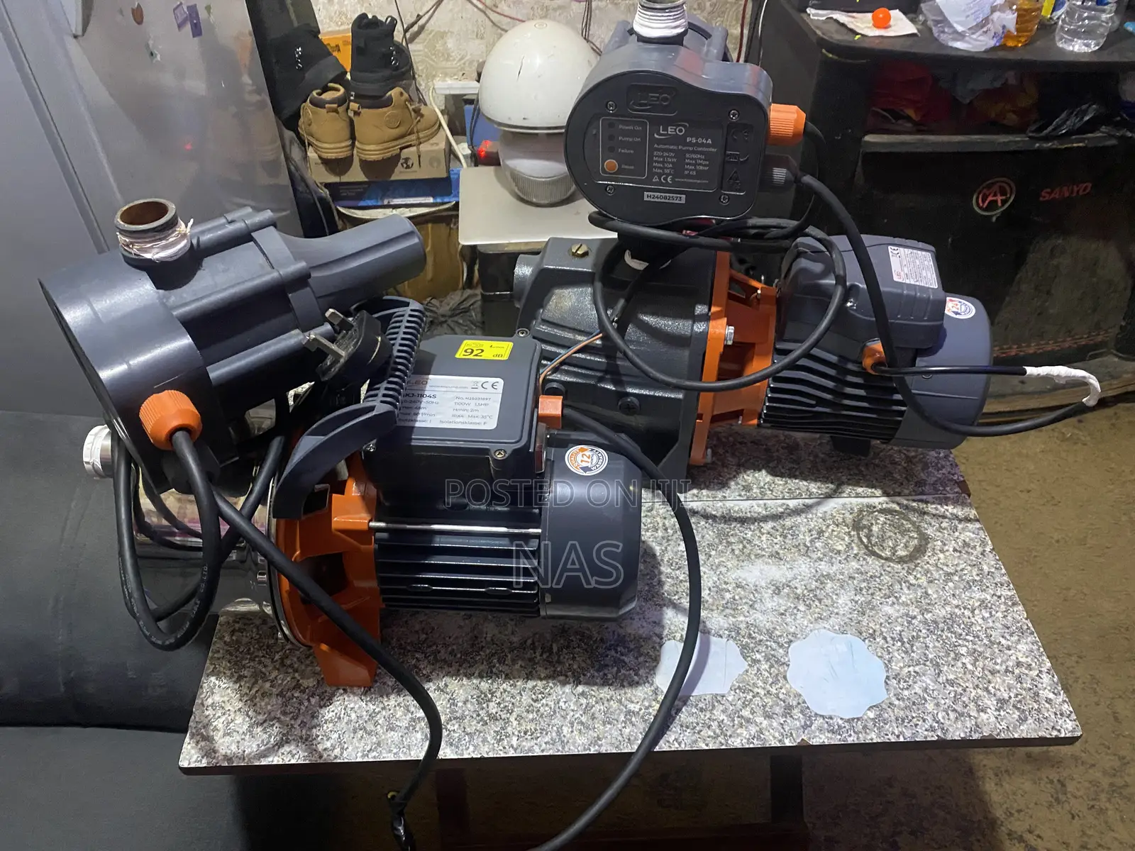 1.5hp Stainless Steel Complete Leo and 1.5hp Complete Cast