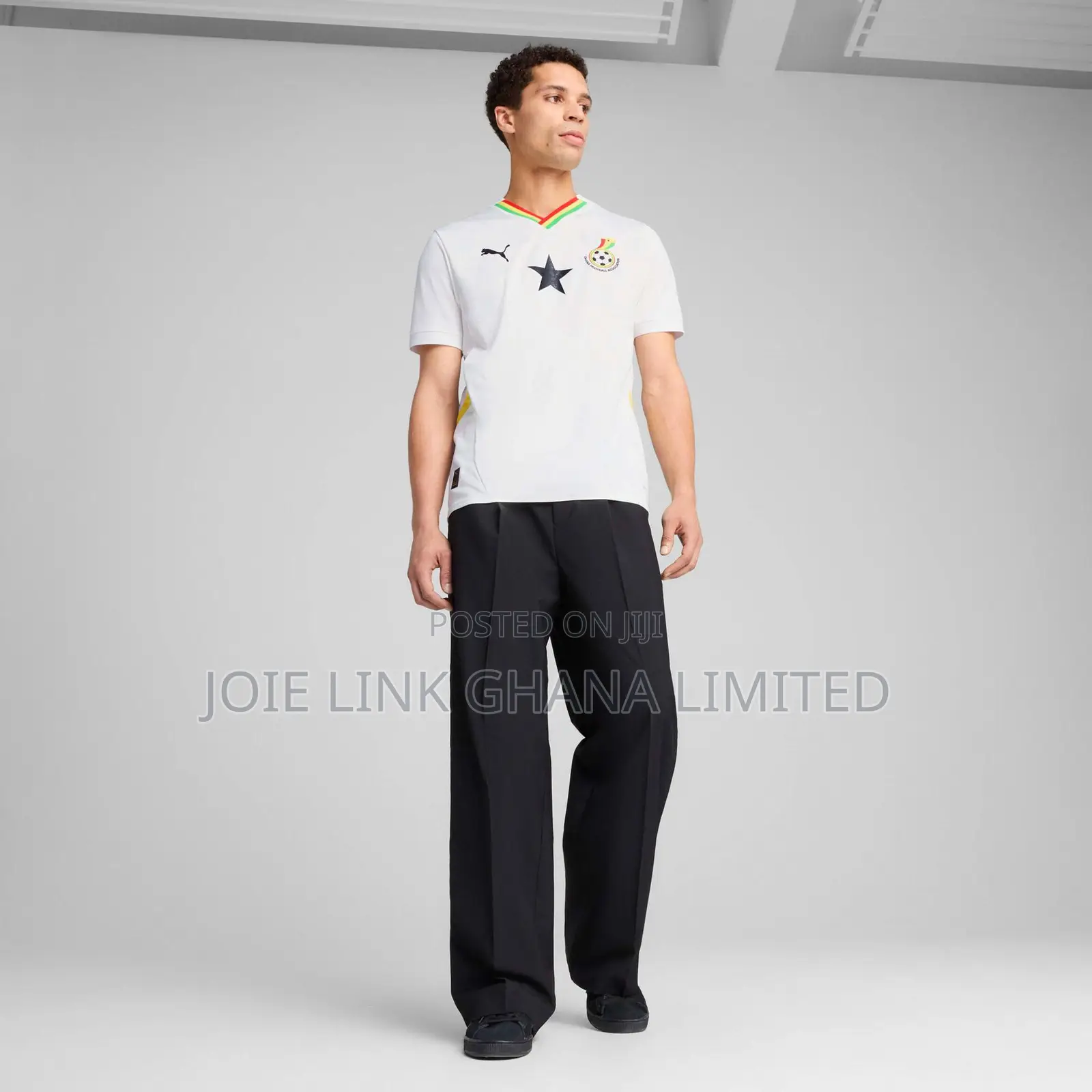 Premium Ghana Black Star Home Jersey