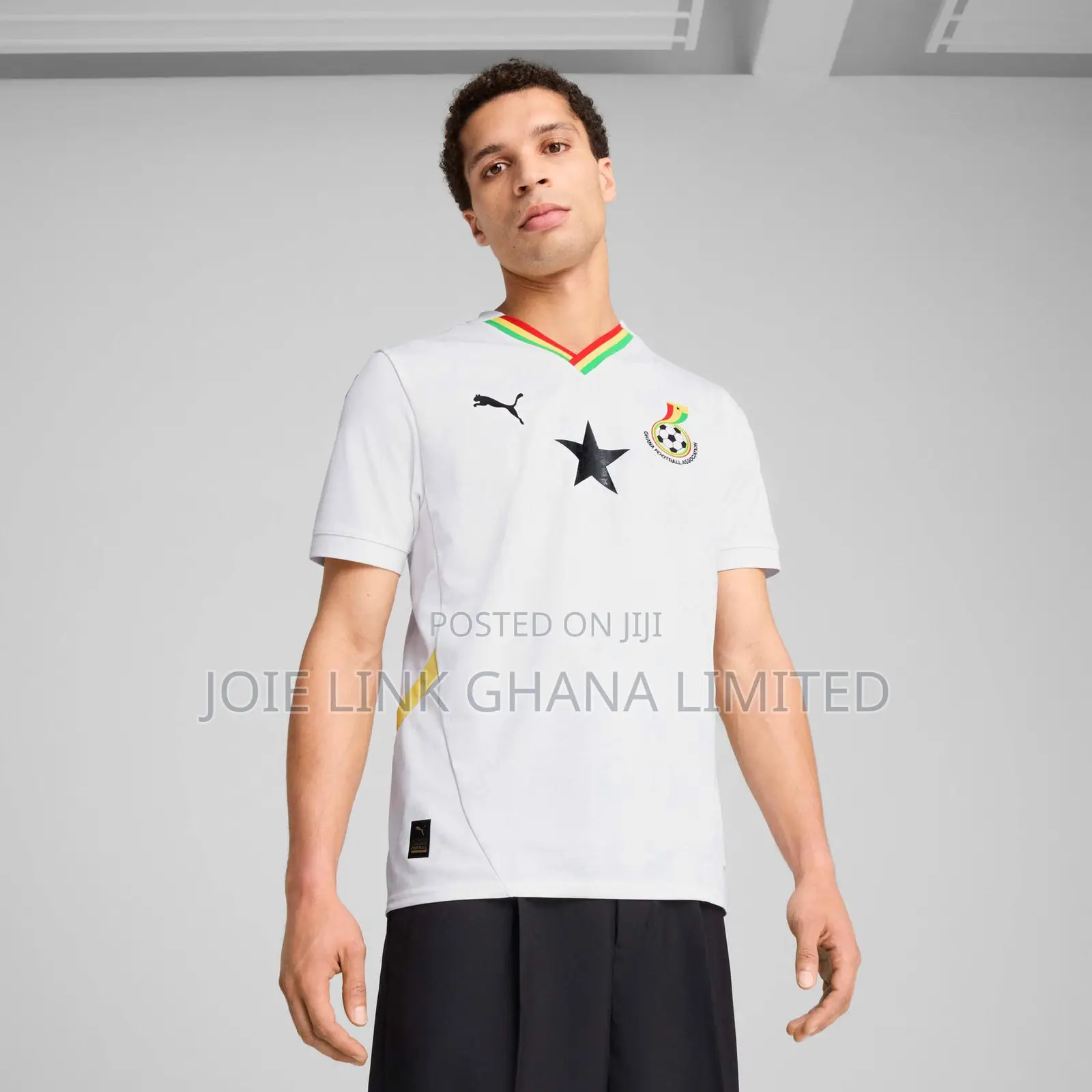 Premium Ghana Black Star Home Jersey