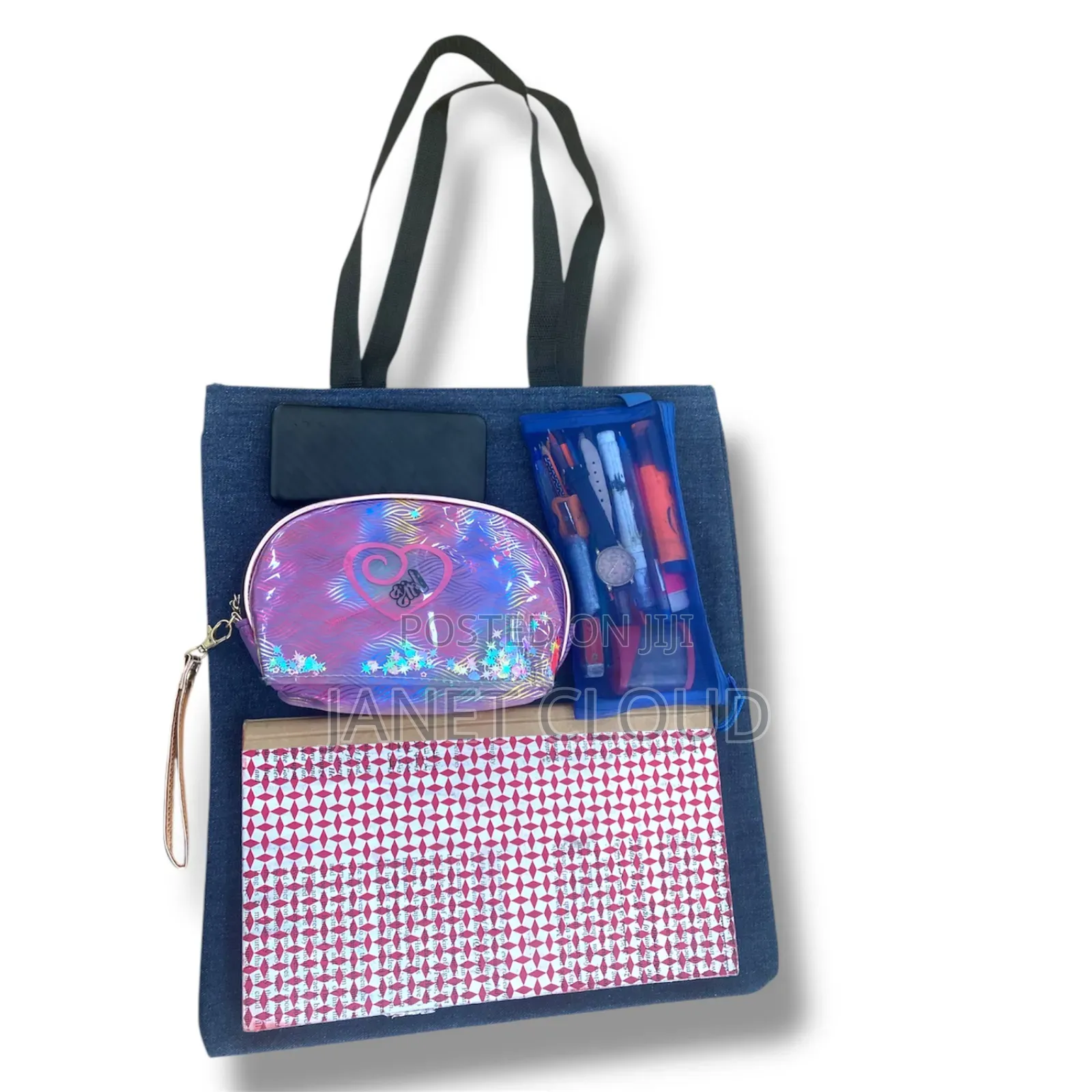 Denim Tote Bag