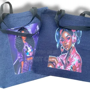Denim Tote Bag