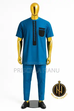 Blue Kaftan for Men