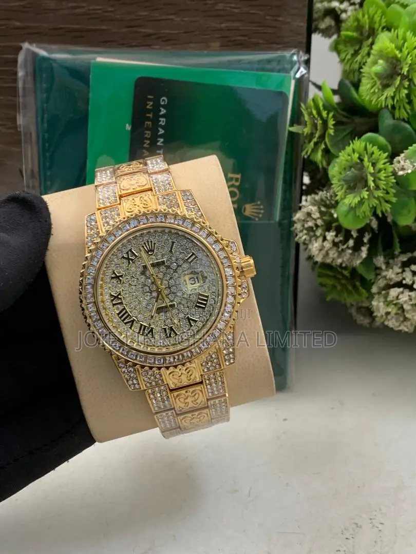 Premium Patek Watch Ice Out
