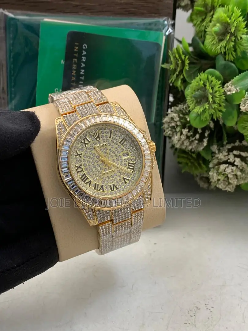 Premium Patek Watch Ice Out