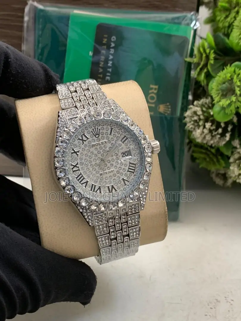 Premium Patek Watch Ice Out