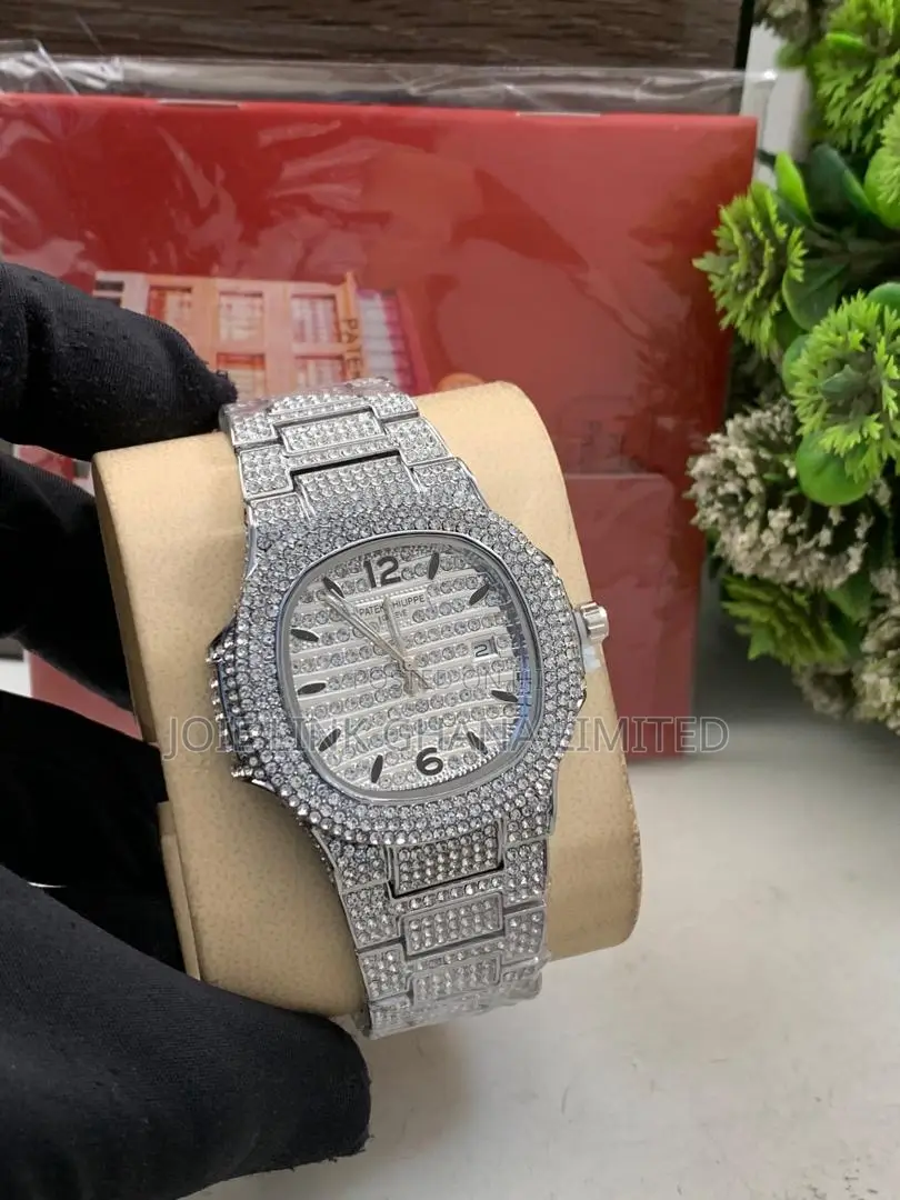 Premium Patek Watch Ice Out