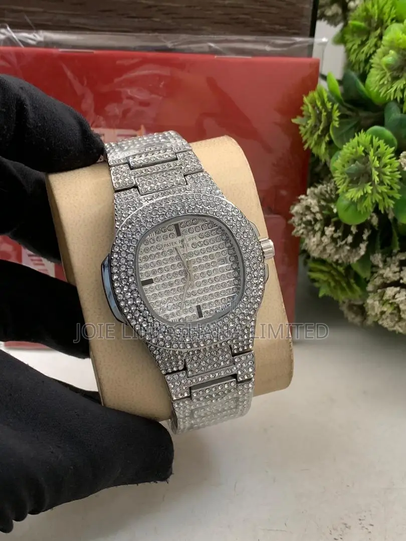 Premium Patek Watch Ice Out