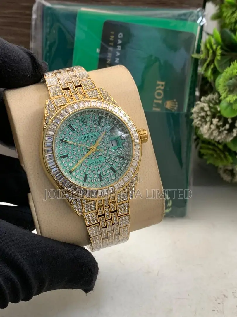 Premium Patek Watch Ice Out
