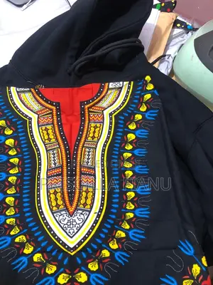 Thick Quality Hoodie With African Print