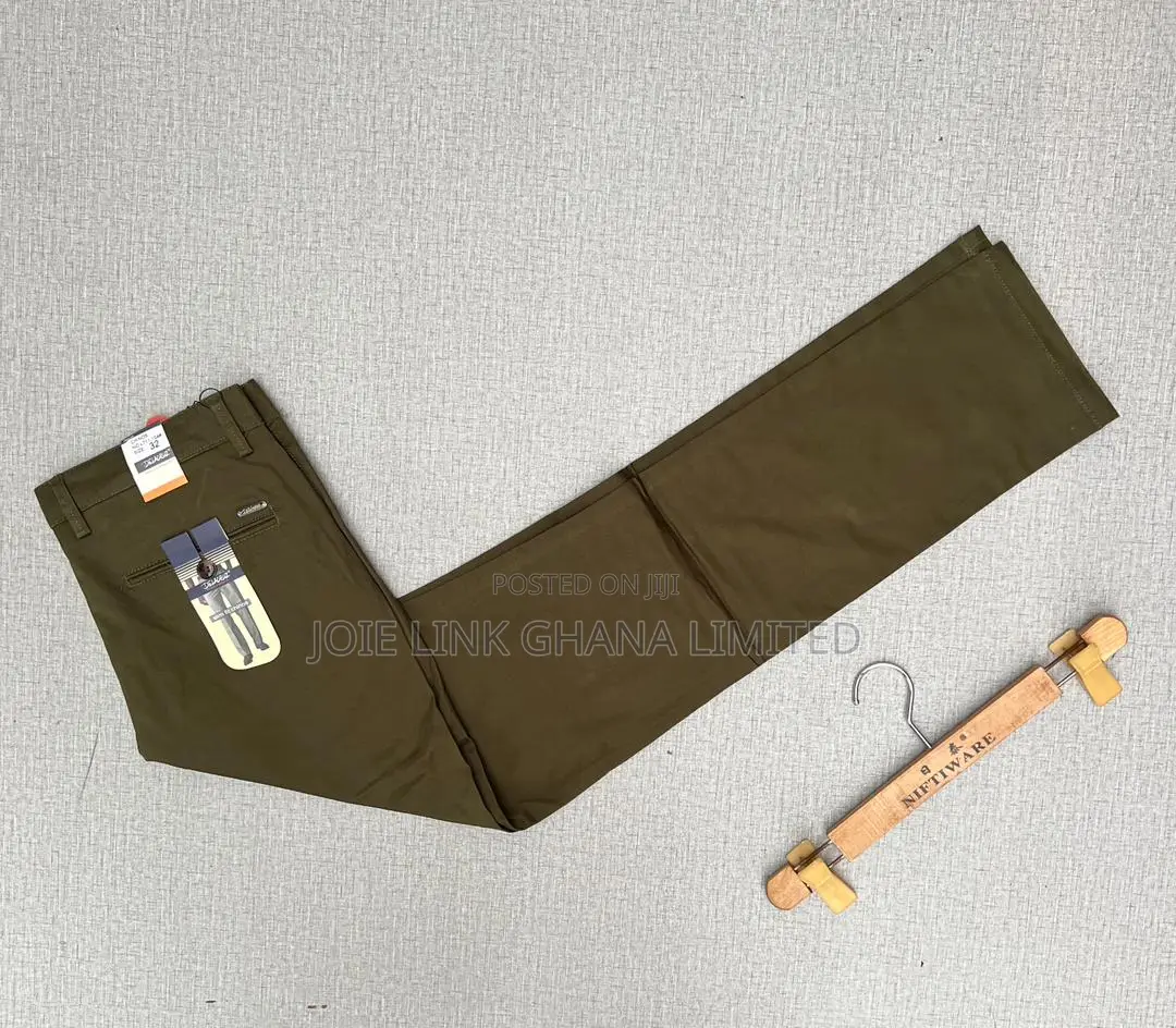 Delacruz Stretch Khaki Trousers Available Now