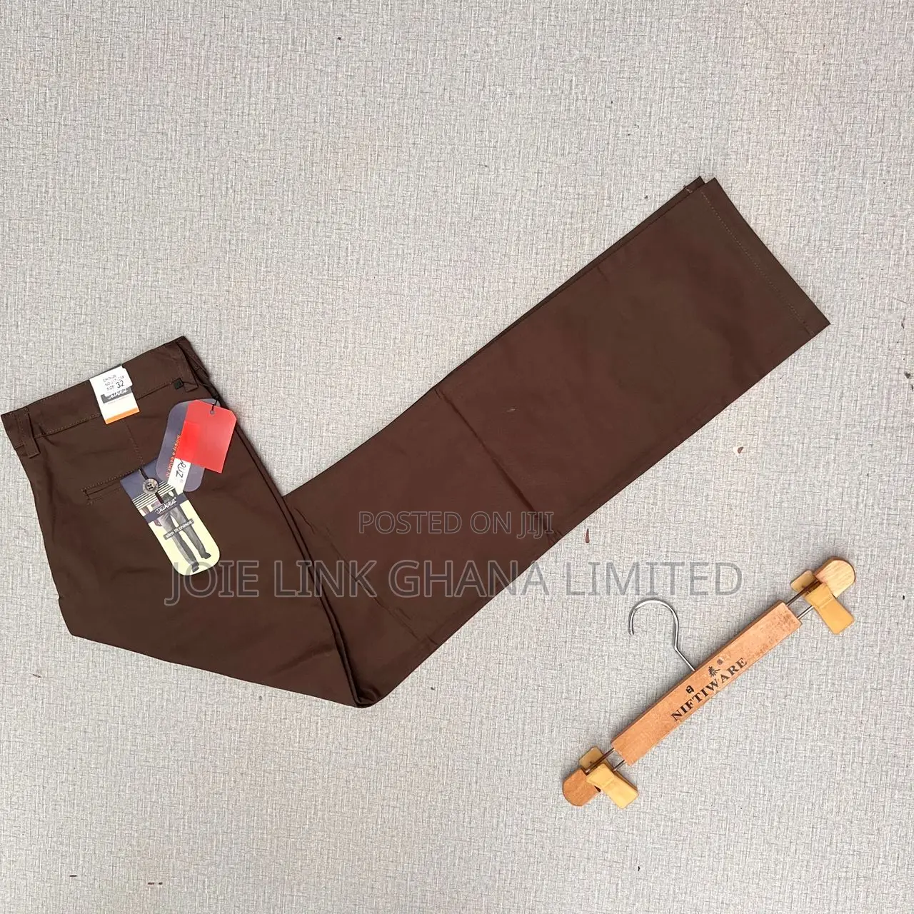 Delacruz Stretch Khaki Trousers Available Now
