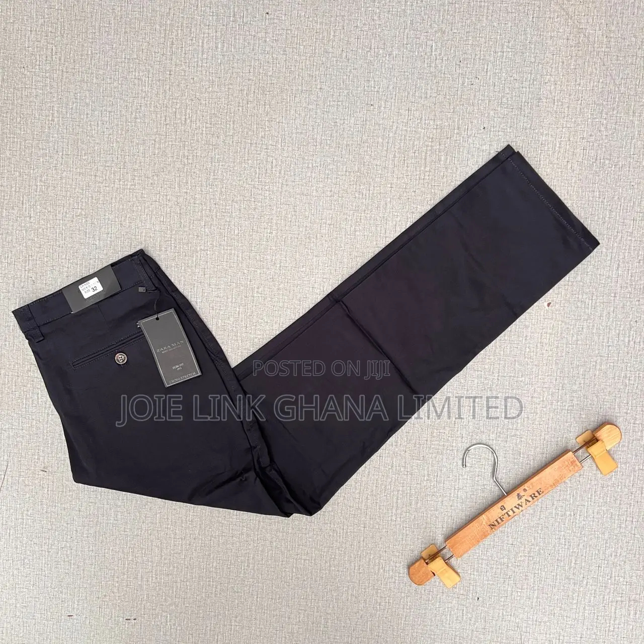 Delacruz Stretch Khaki Trousers Available Now