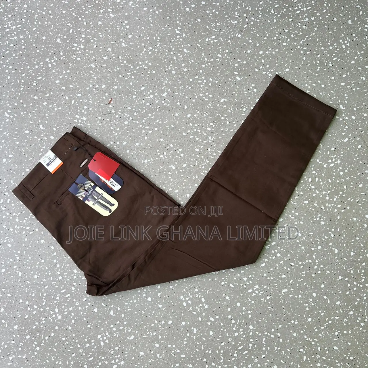 Delacruz Stretch Khaki Trousers Available Now
