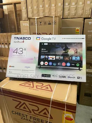 Safest Nasco 43inch Framless Smart Android Google Tv
