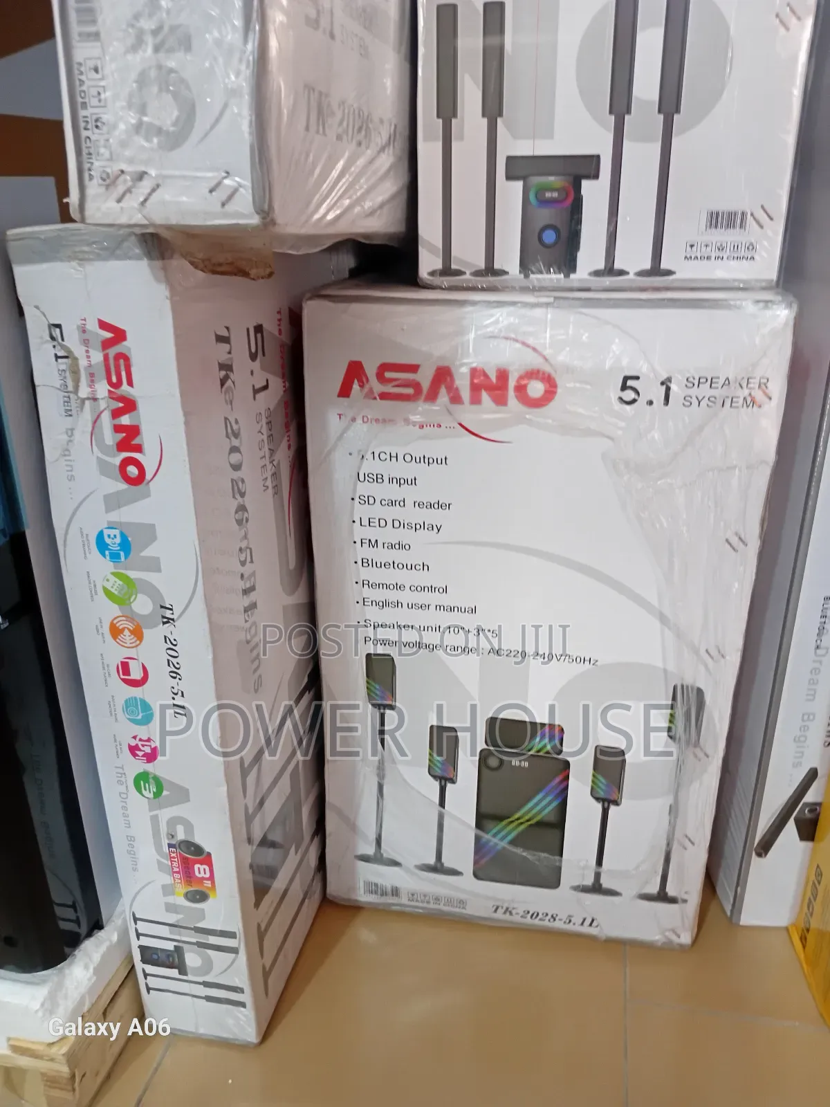 Premium Asano 5.1 Surround Sound Speakers