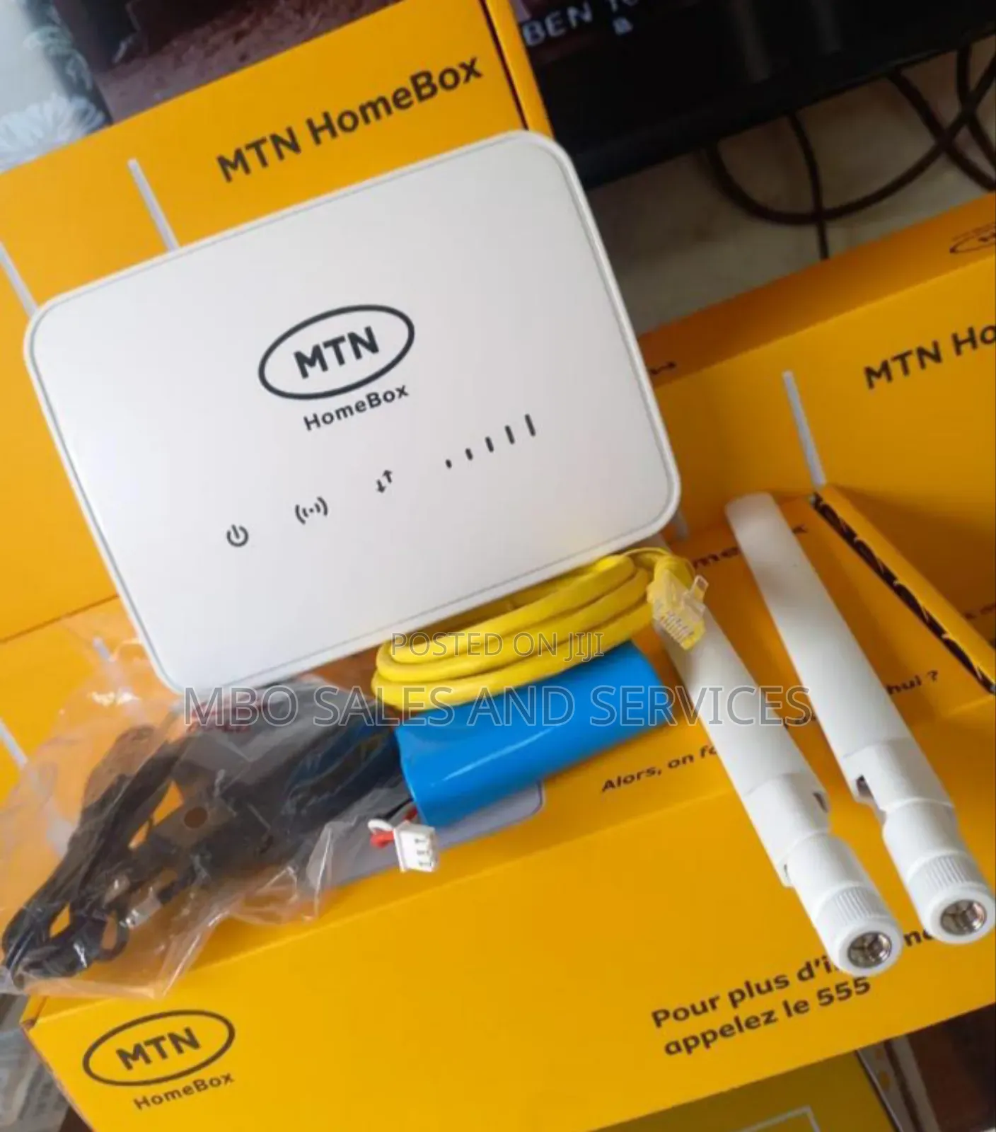 Mtn Homebox S25 Universal 4g Turbonet Router With Rechargeable Battery ...
