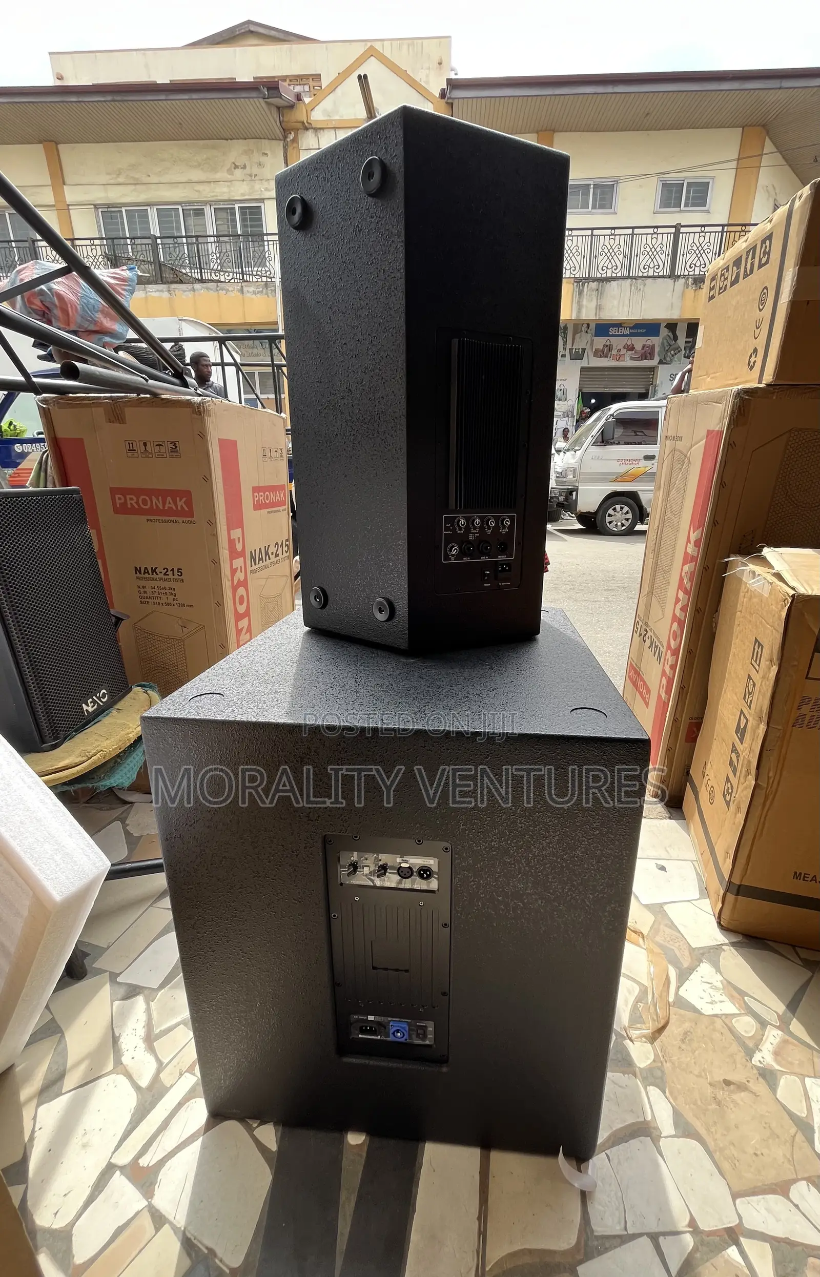 Jbl Srx725 Dual 15" Loudspeaker And Srx718s Subwoofer,