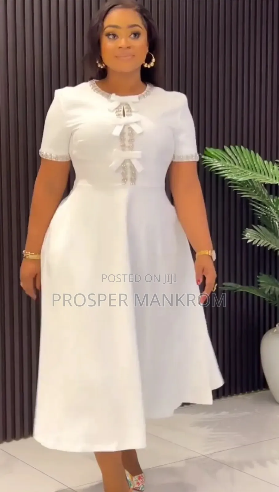 Ladies Dresses Styles in White
