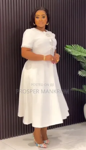 Ladies Dresses Styles in White