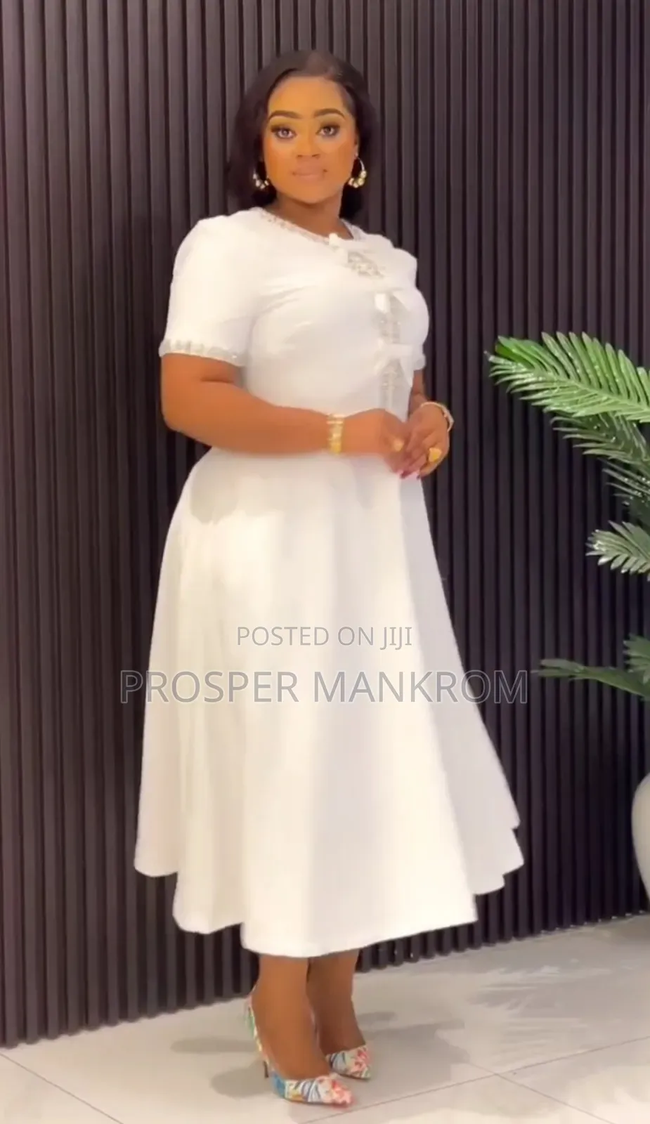 Ladies Dresses Styles in White