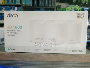 Deco X20 Ax1800 Whole Home Mesh Wifi 6 System (3pack)