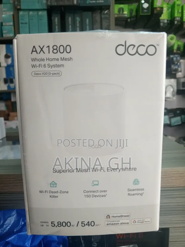Deco X20 Ax1800 Whole Home Mesh Wifi 6 System (3pack) 2