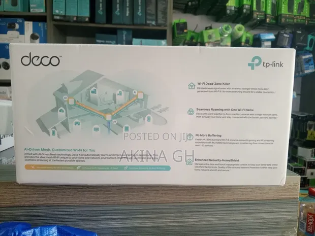 Deco X20 Ax1800 Whole Home Mesh Wifi 6 System (3pack) 3