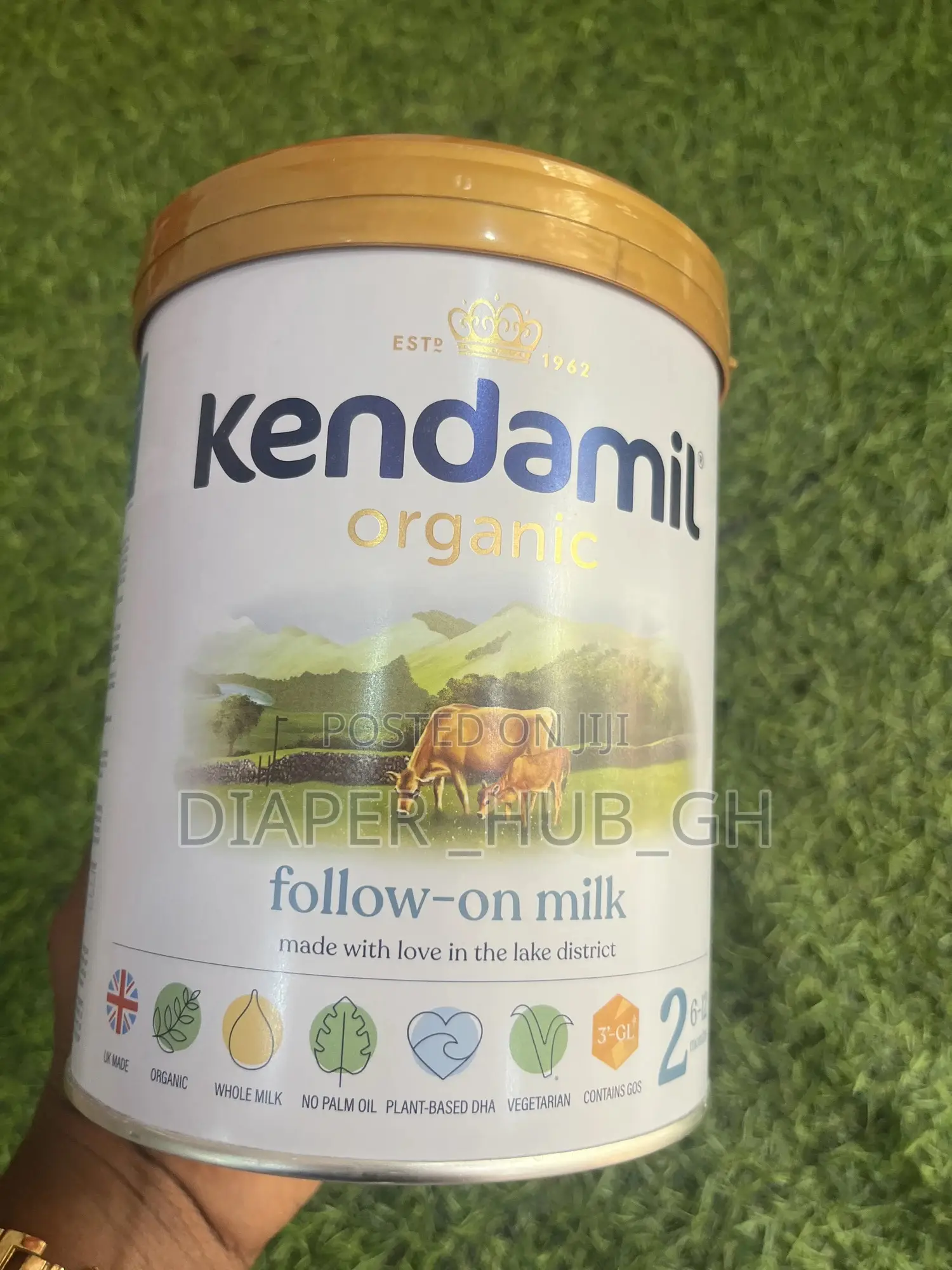 Kendamil Organic Follow on Milk Powder for 6-12 Months Infant| Stage 2