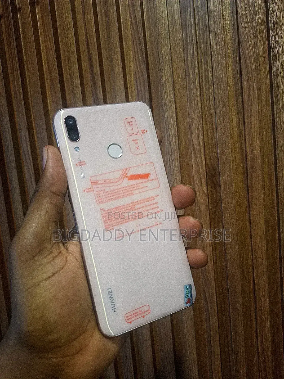 New Huawei Y9 2019 128 GB White