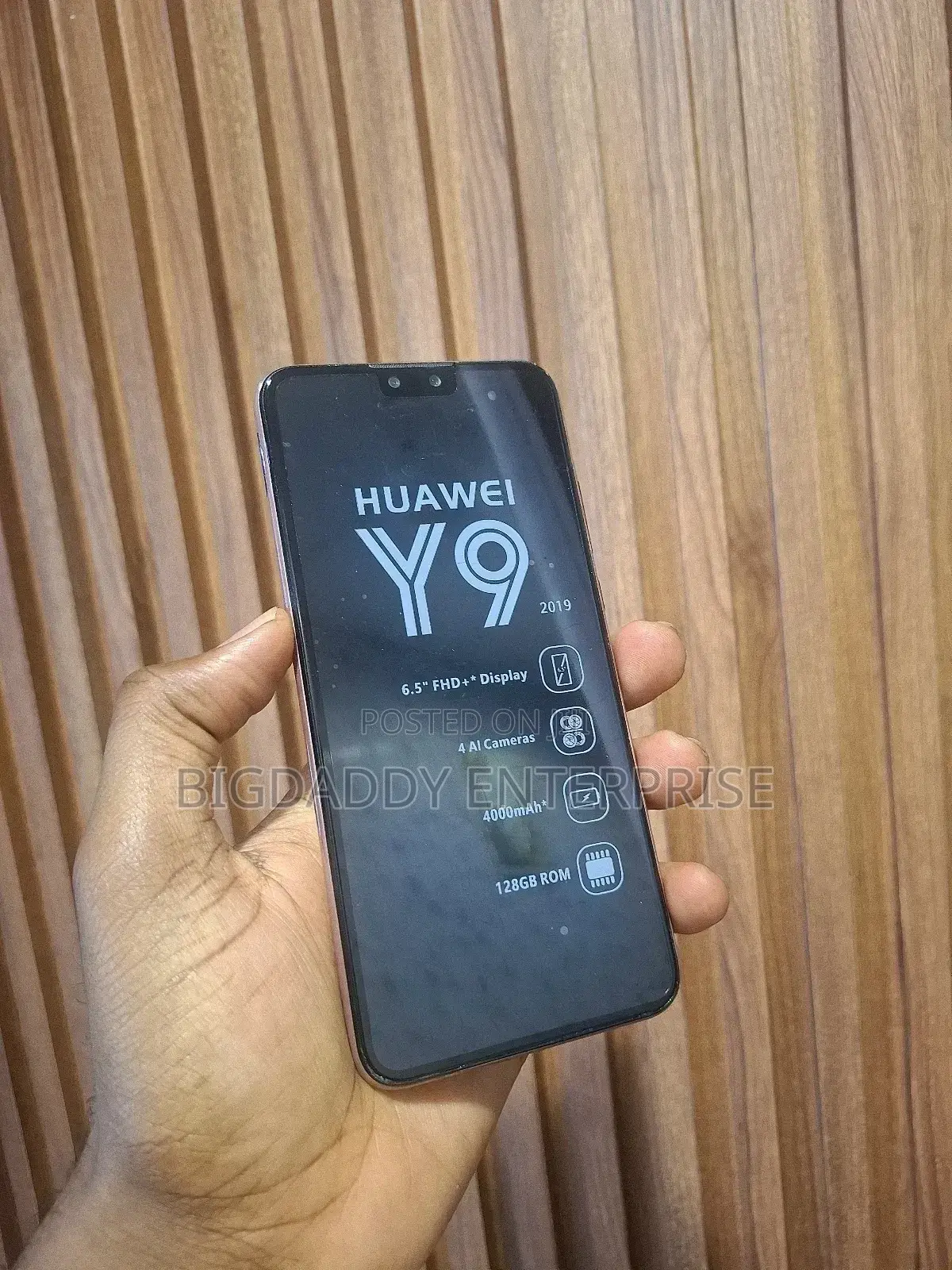 New Huawei Y9 2019 128 GB White