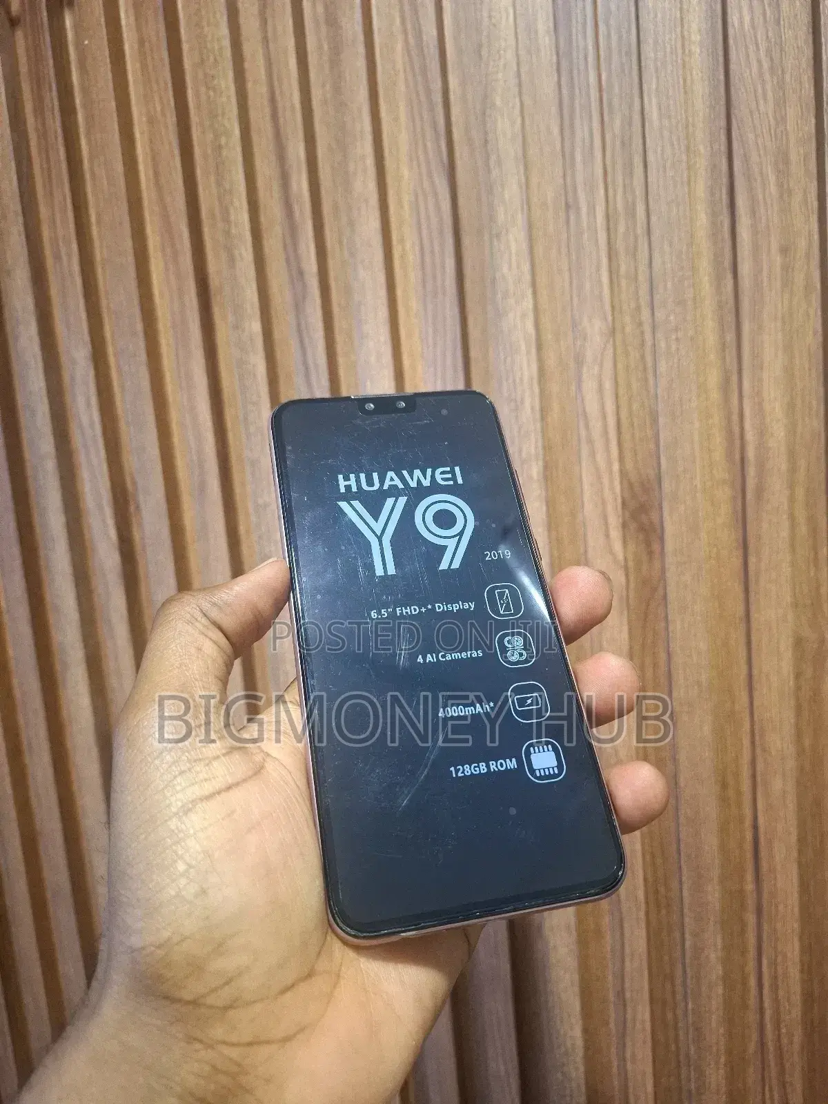 New Huawei Y9 2019 128 GB White