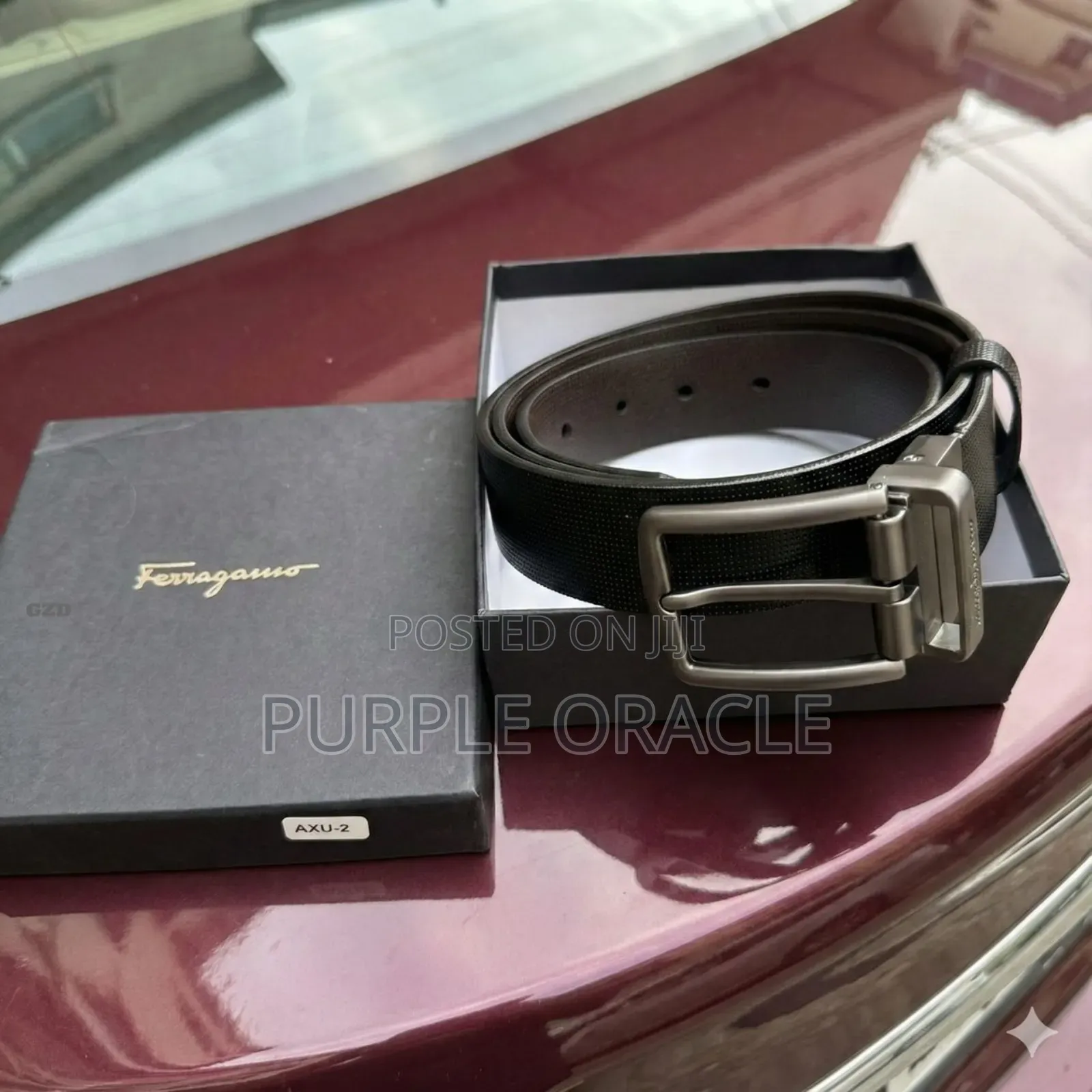 Ferragamo Men's Reversible Leather Belt.