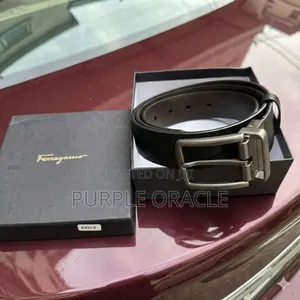 Ferragamo Men's Reversible Leather Belt.