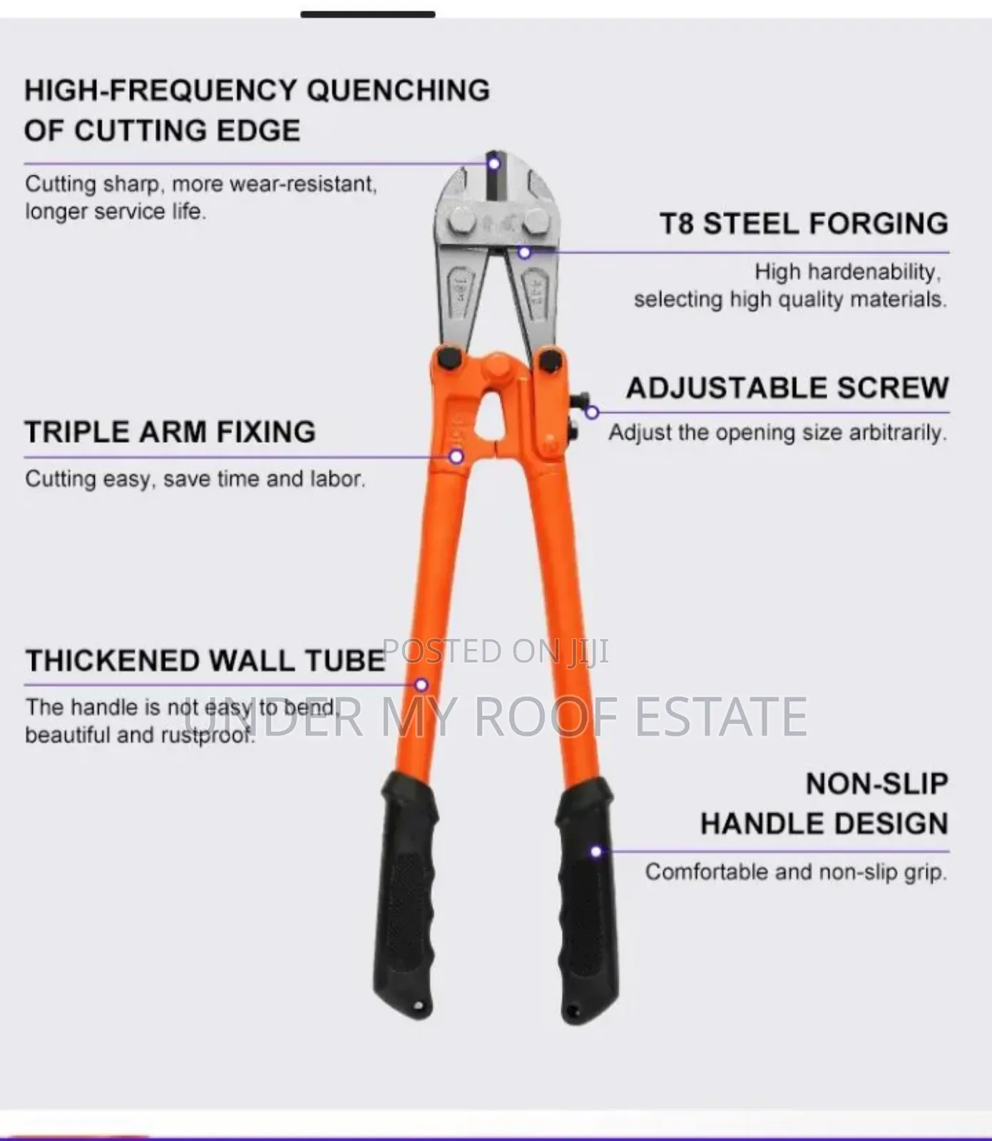 Bolt Cutter for 16 Mm Iron Rods and Payment Instalment